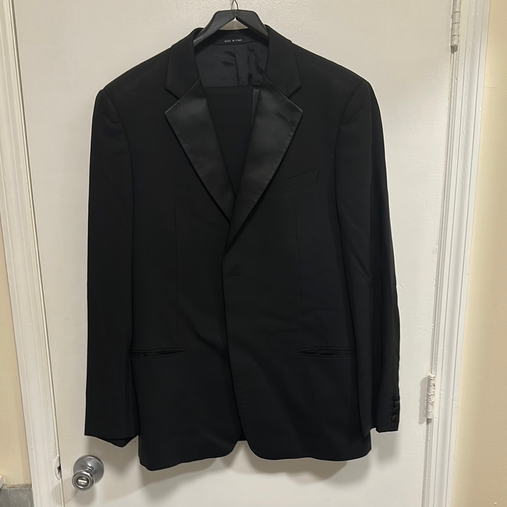 Armani Collezioni Black Tuxedo Classic Formal Wear
